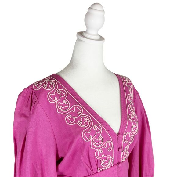 Anna Cate Fleur Mini Dress Large PInk NWT - Picture 5 of 11